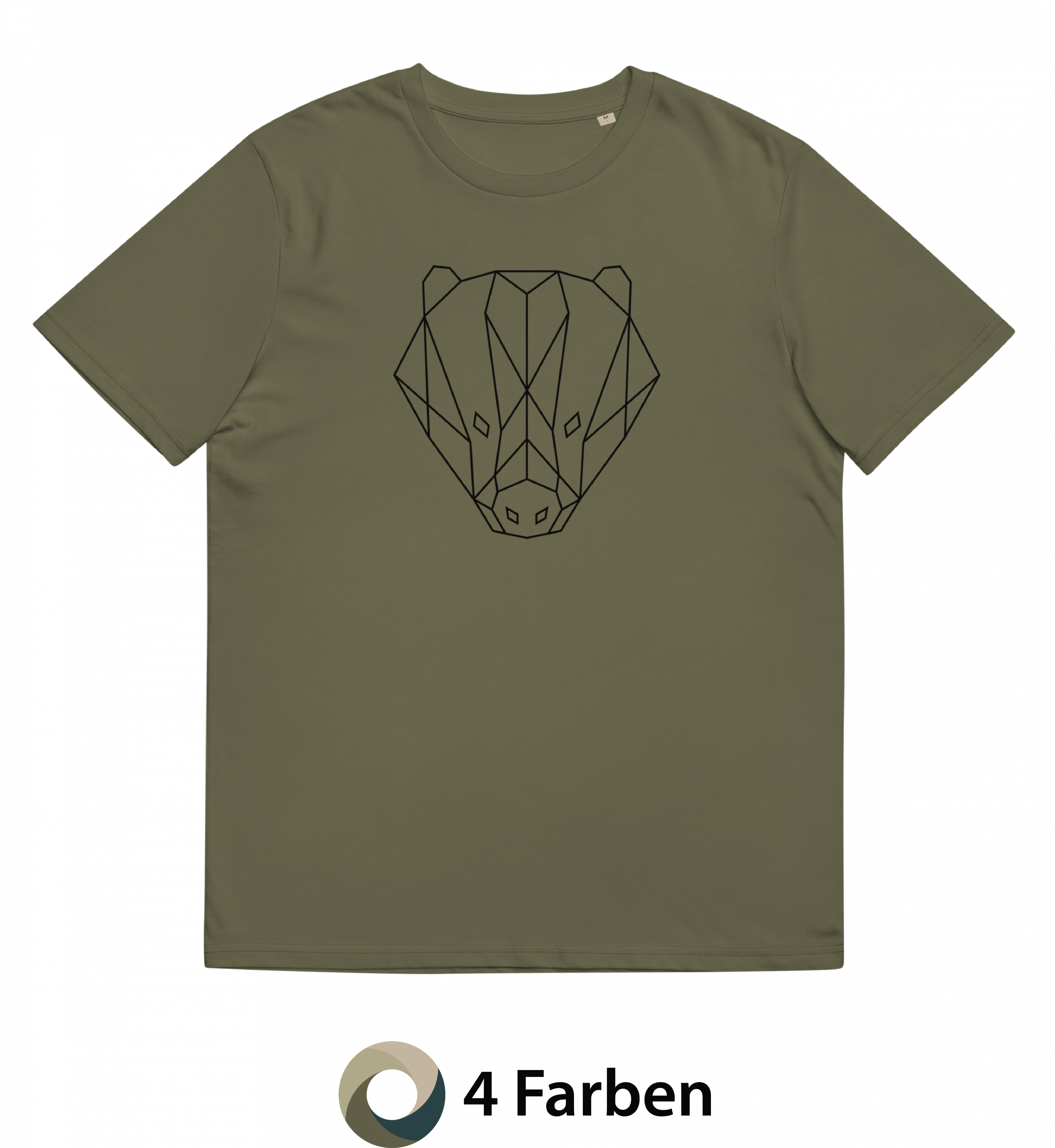 Dachs Polygon T-Shirt Wild Jera T-Shirts für Wildtierfotografen