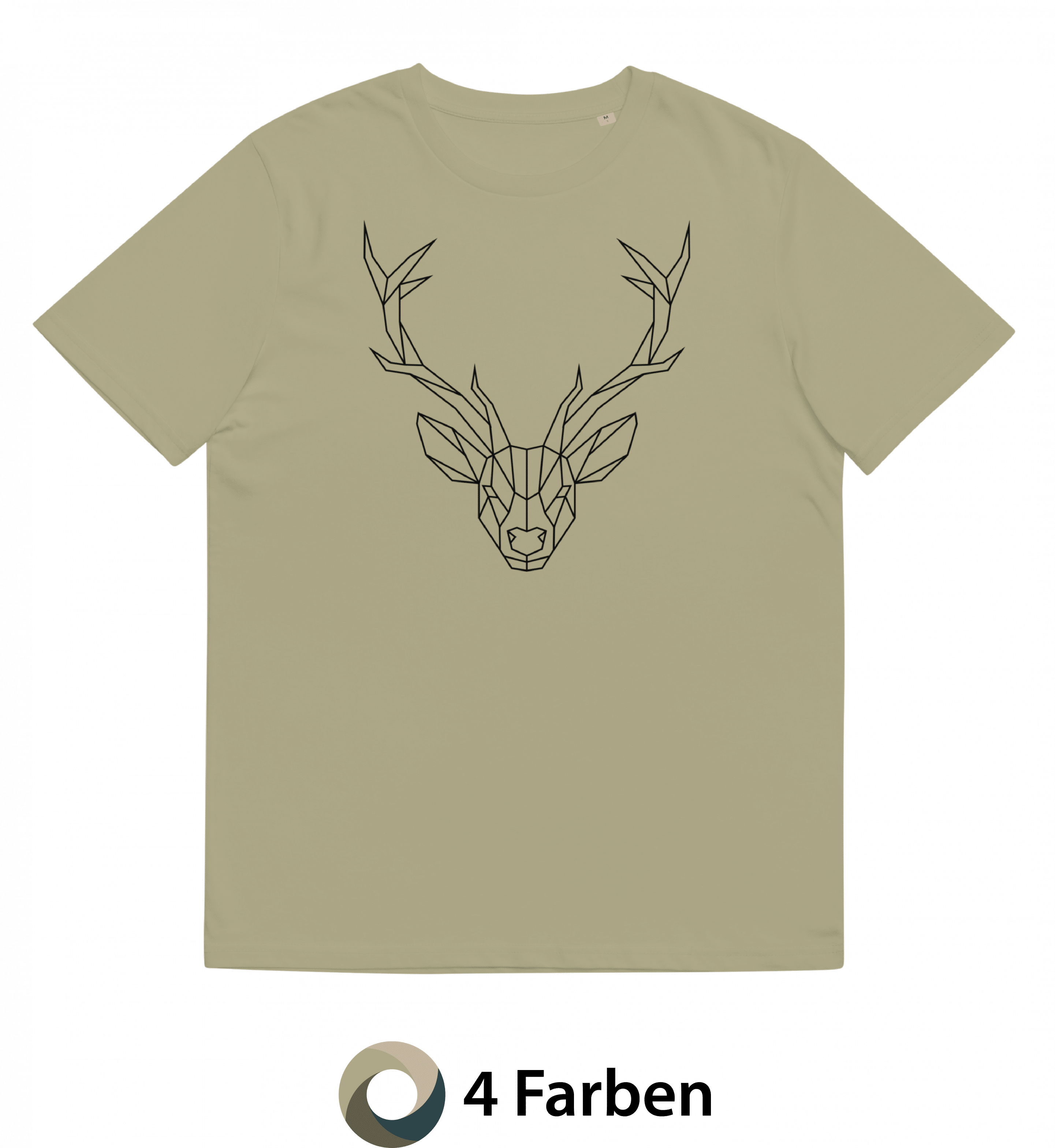Hirsch Polygon T-Shirt Wild Jera T-Shirts für Wildtierfotografen
