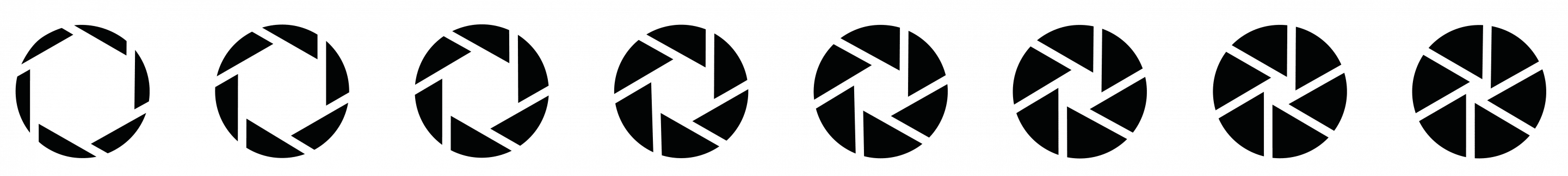 Blendensymbole Grafik